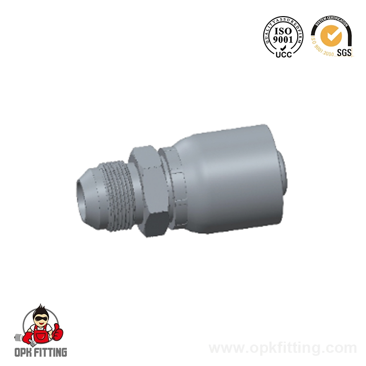 16711-RW JIC Cono macho de 74°