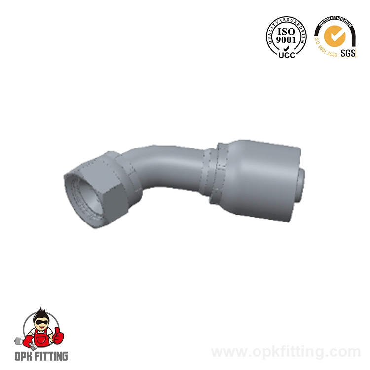 26741-RW 45° JIC Asiento cónico femenino 74°