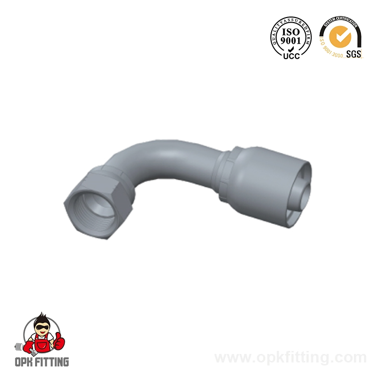 26791-RW 90° JIC Asiento cónico femenino 74°