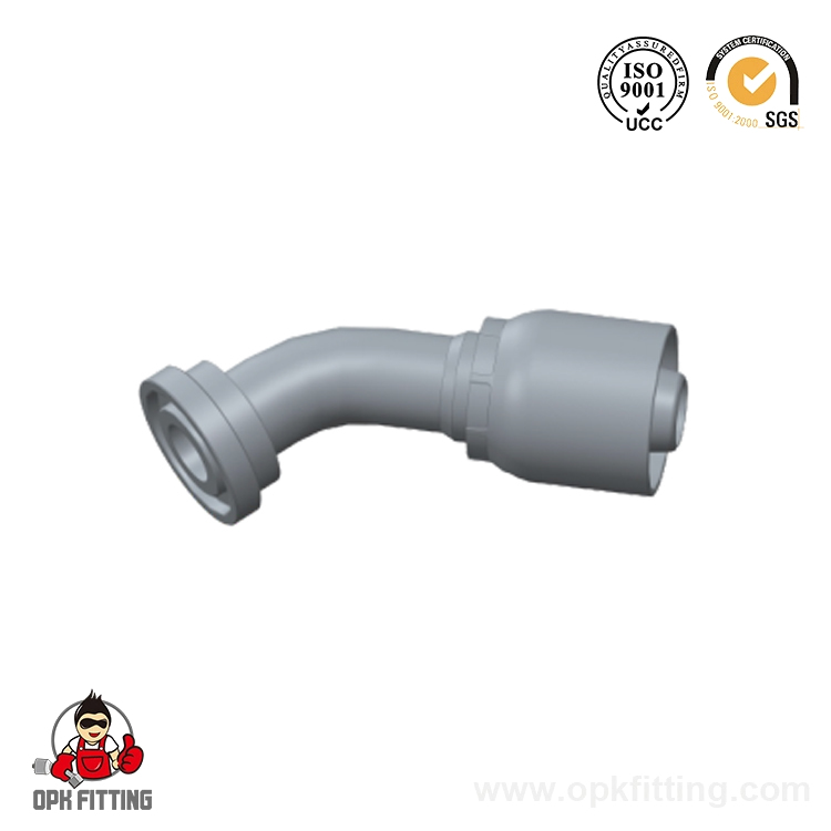 87641-RW 45° Brida SAE 6000 PSI