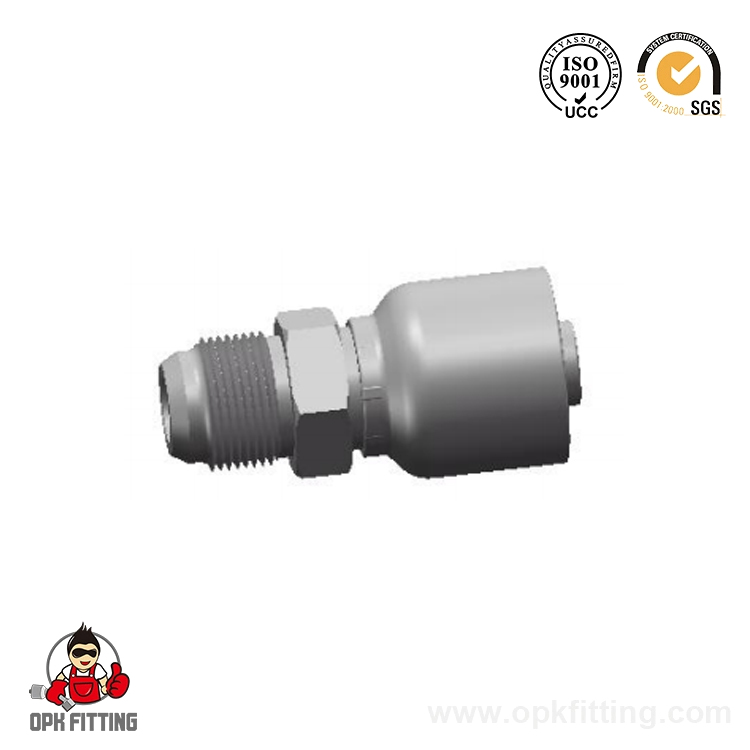 18611-RW JIS Asiento cónico macho métrico de 60°