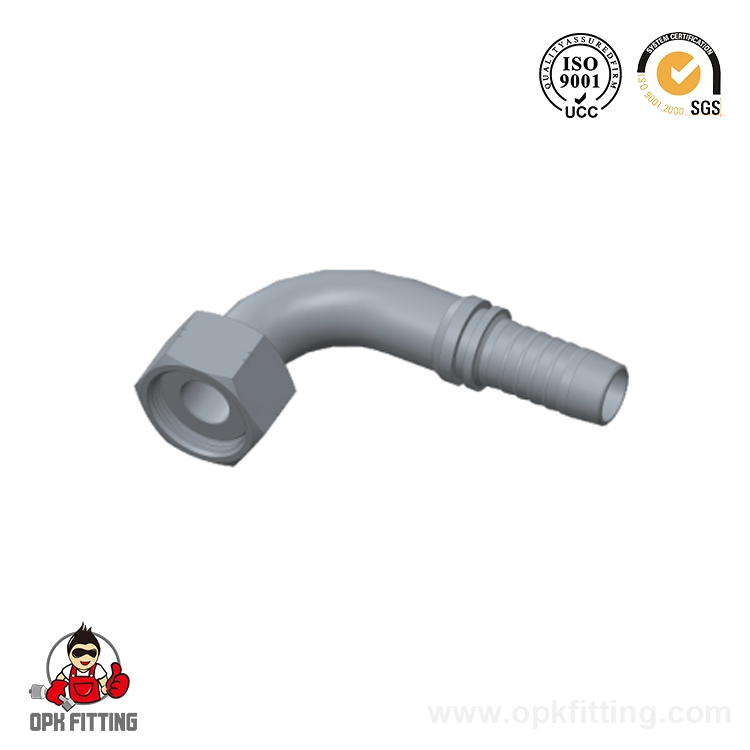 24291 90° Asiento plano femenino ORFS